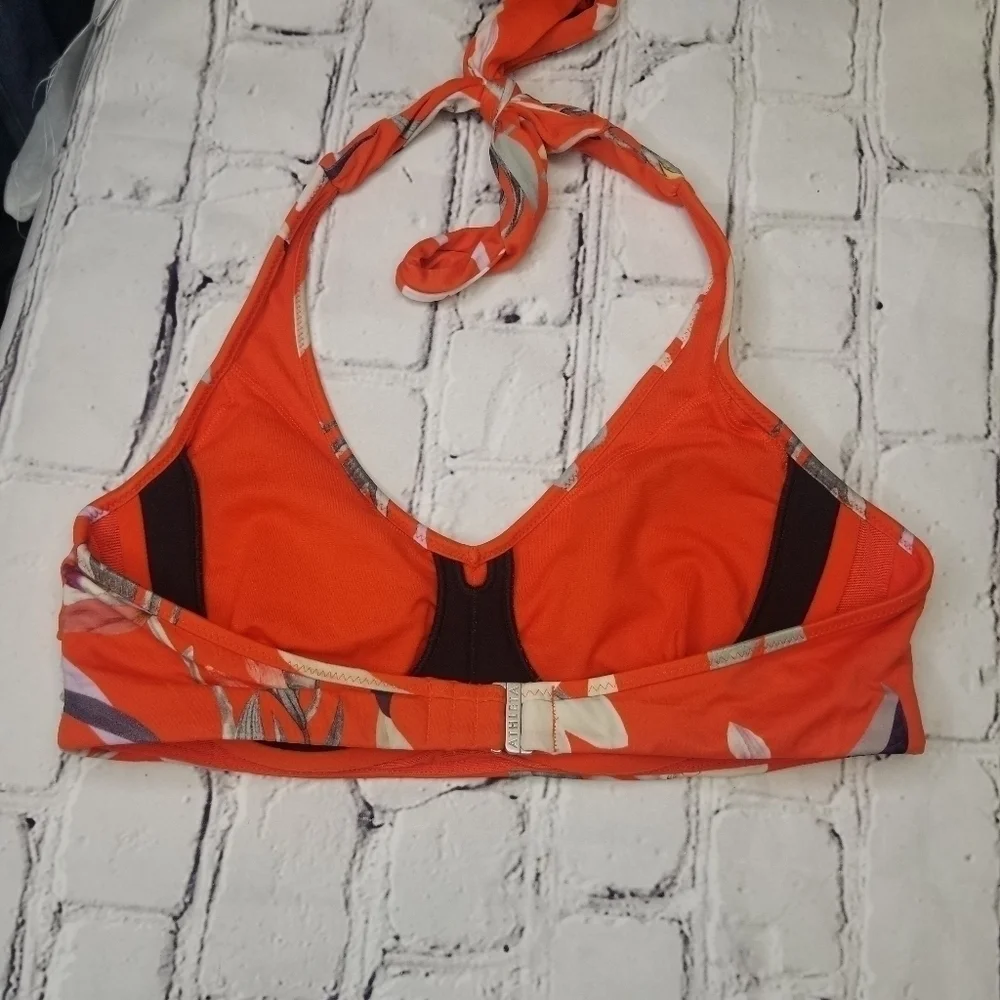 Athleta waimea plunge halter bikini top